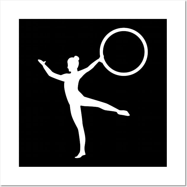 Gymnastics hoop Wall Art by Designzz